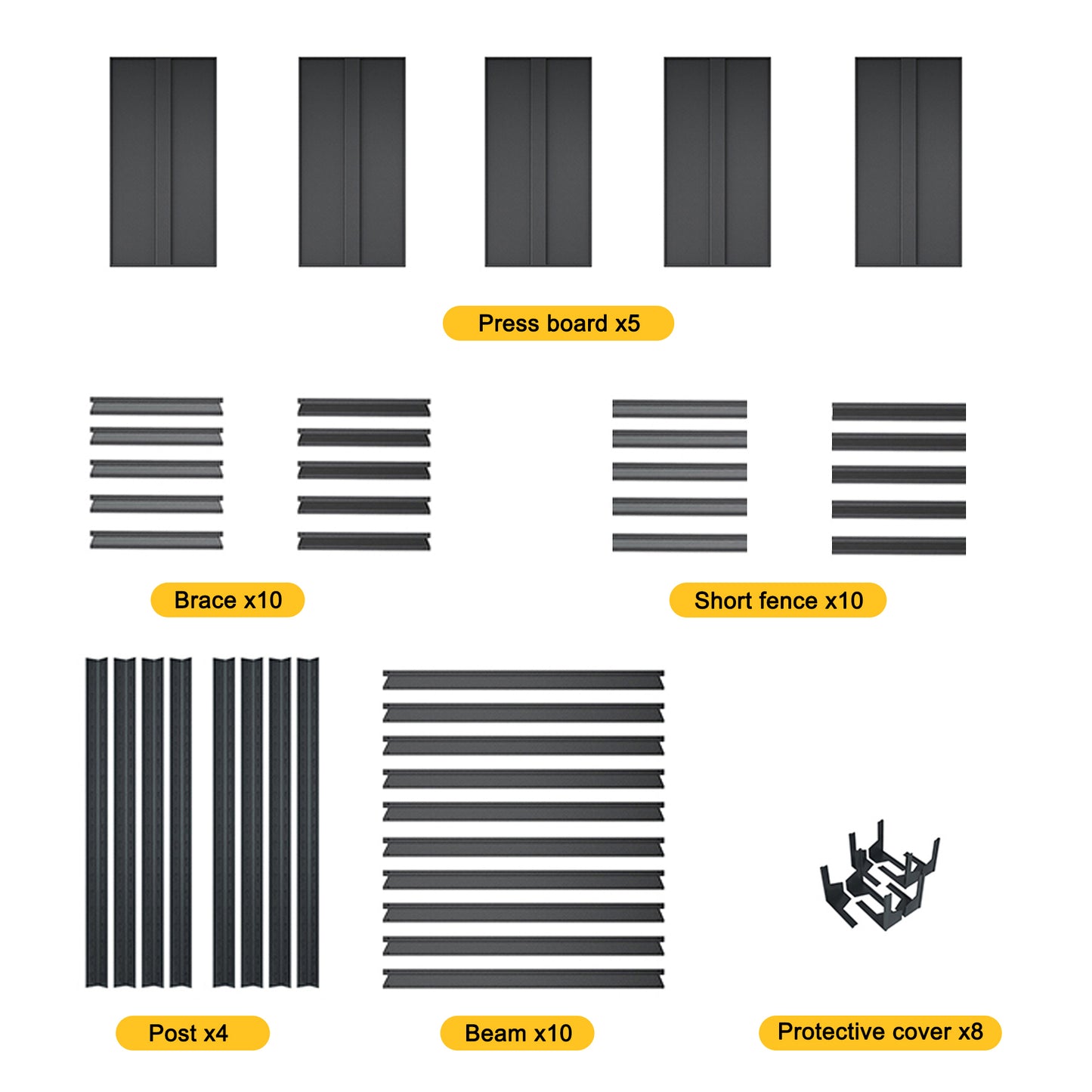 Heavy-Duty Adjustable 5-Tier Metal Storage Shelving Unit - 2000LBS Capacity for Kitchen, Garage, and Pantry