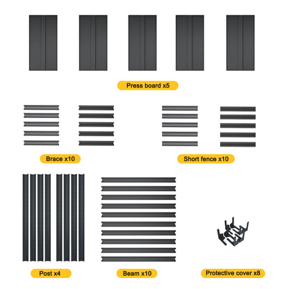 Heavy-Duty Adjustable 5-Tier Metal Storage Shelving Unit - 2000LBS Capacity for Kitchen, Garage, and Pantry