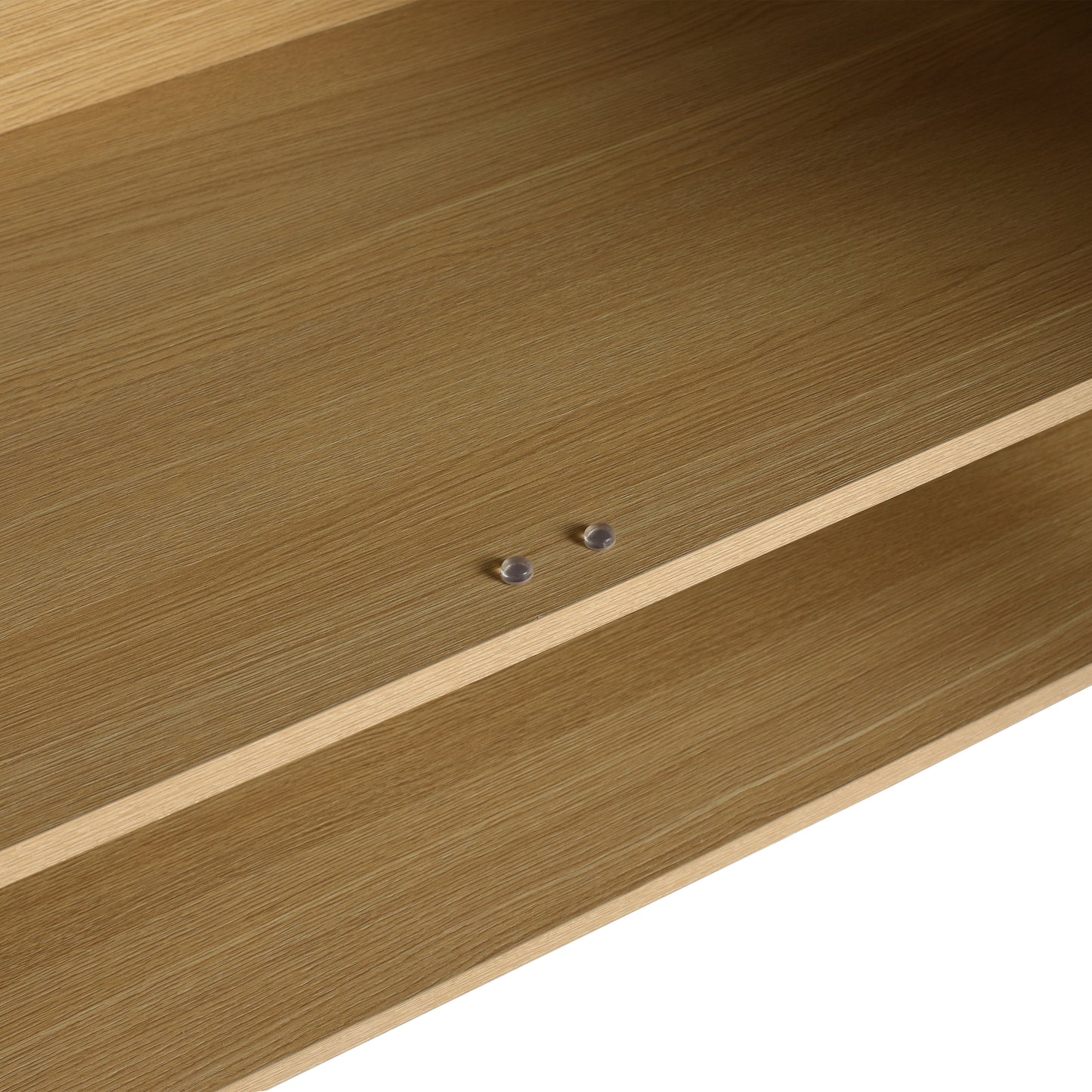 36" Modern Oak Bathroom Vanity Set with Easy-Clean Resin Sink and Multi-Layer Solid Wood Cabinet