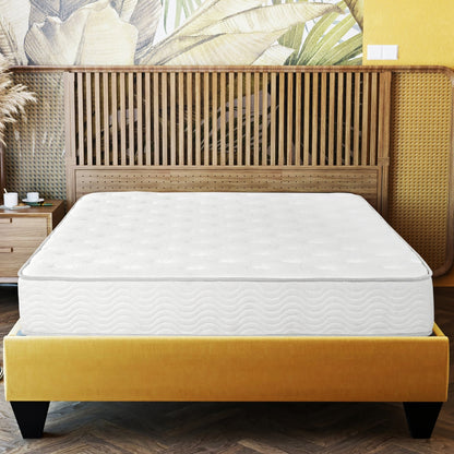 Comfort Supreme 9 in. Medium Twin Pocket Bed in a Box Spring Mattress - White