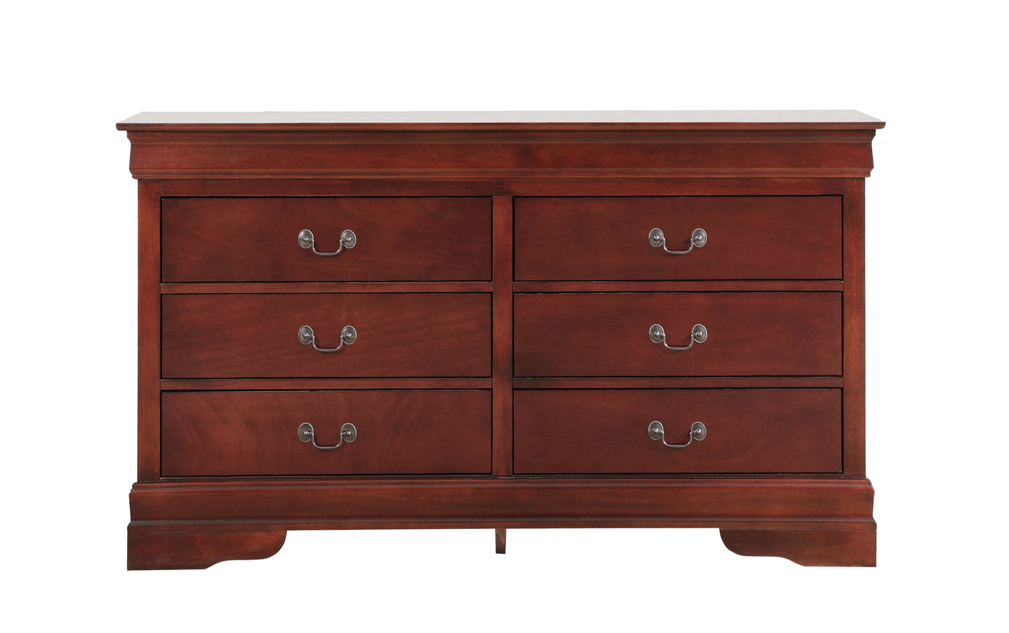 Elegant Cherry Louis Philippe G2100-D Dresser by Glory Furniture