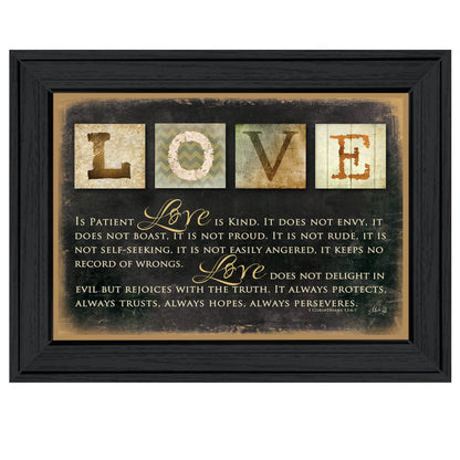 Printed Wall Art, Ready-To-Hang Framed Poster for Living Room, 20in W x 26in H, MDF Frame, Multicolor