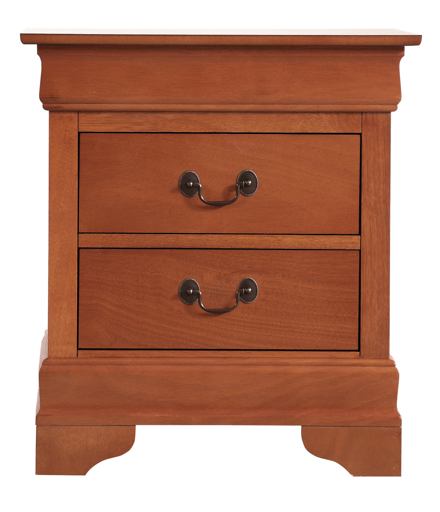 Elegant Oak Nightstand With Classic Design