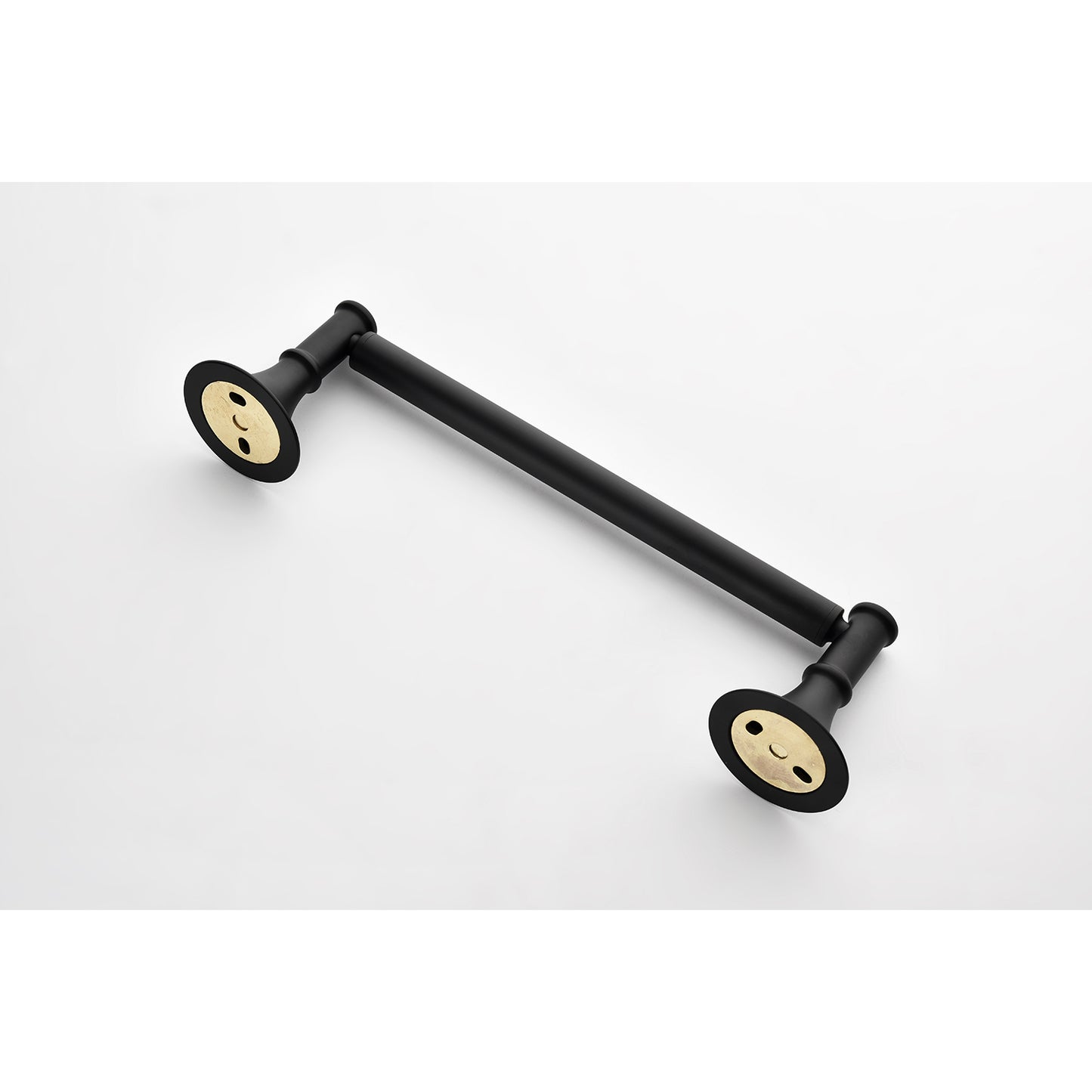 6 Piece Brass Bathroom Towel Rack Set Wall Mount