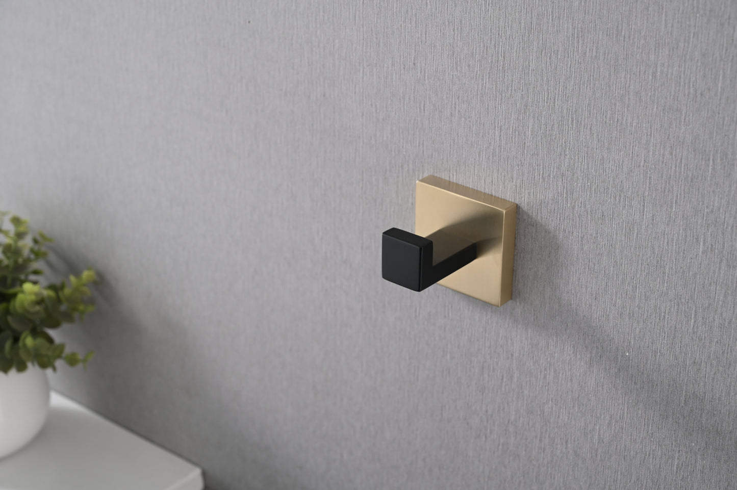 6 Pack Wall-Mounted Stainless Steel Bathroom Towel Hooks/Coat Hooks for Bathroom, Bedroom, Kitchen