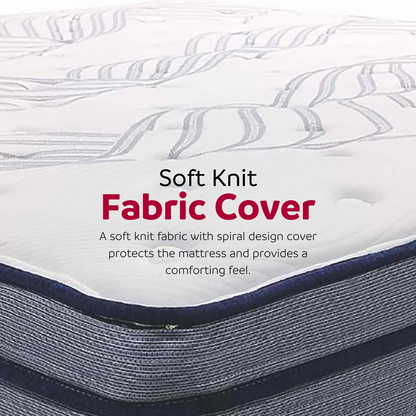 14" Premium Hybrid Plush Foam Mattress - Full Size, Breathable Polyester Knit Cover, Multi-Layer Support System