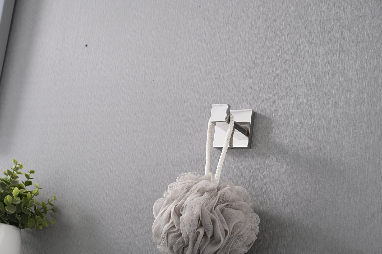 4 Pack Wall-Mounted Stainless Steel Bathroom Towel Hooks/Coat Hooks for Bathroom, Bedroom, Kitchen