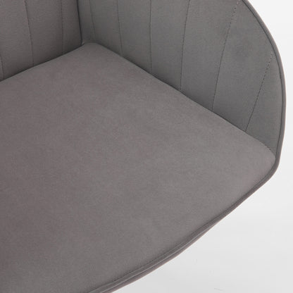 Elegant Ergonomic Swivel Office Chair with Golden Base and Memory Foam Cushion for Ultimate Comfort