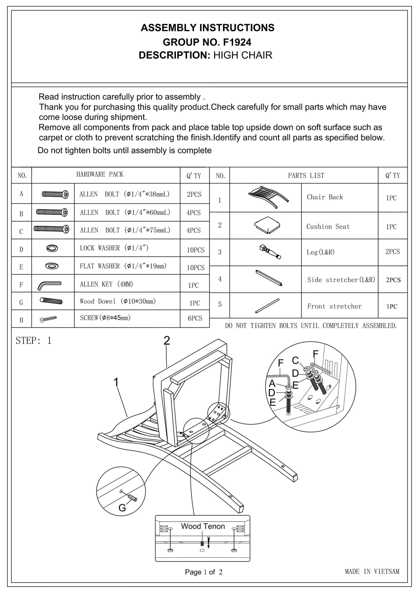 Counter Height Dining Chairs Set of 2, Slat Back, Plush Upholstered Cushions, Bentwood Frame, Light Grey
