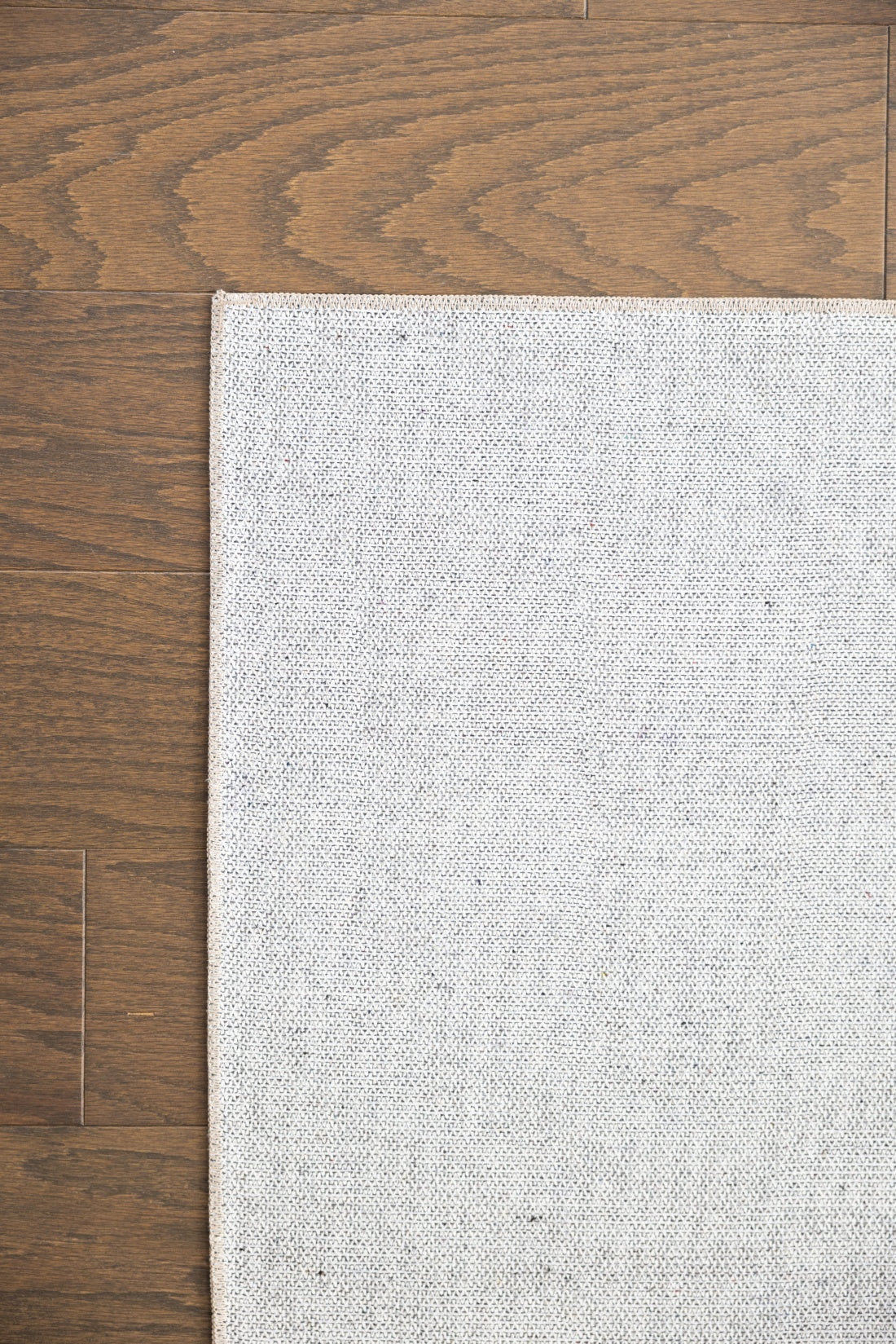 5' x 7' Washable Non-Slip Area Rug, Low-Pile Polyester, TPR Backing, Durable for High-Traffic, Silver