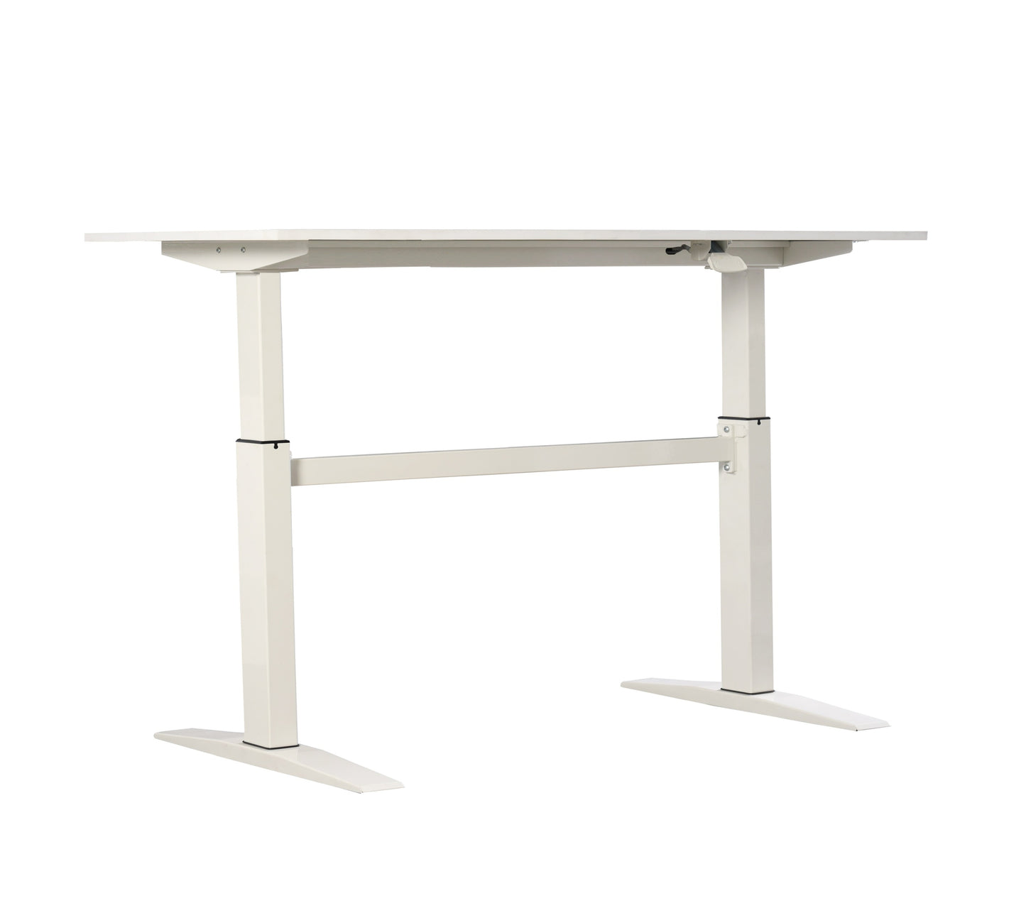 47" White Adjustable Standing Desk for Enhanced Productivity