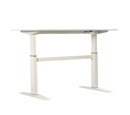 47" White Adjustable Standing Desk for Enhanced Productivity