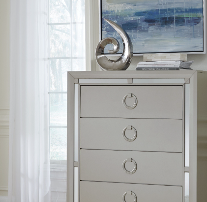 Gemstone Silver Chest by Chloe