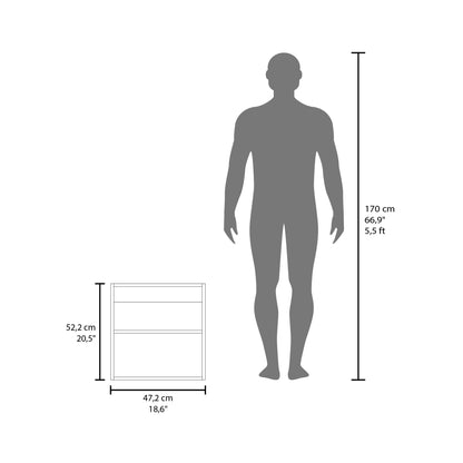 Luma Medicine Cabinet with Mirror Door 20.5" High Cabinet Organizer with Two interior Shelves for Bathroom, Kitchen, Mudroom