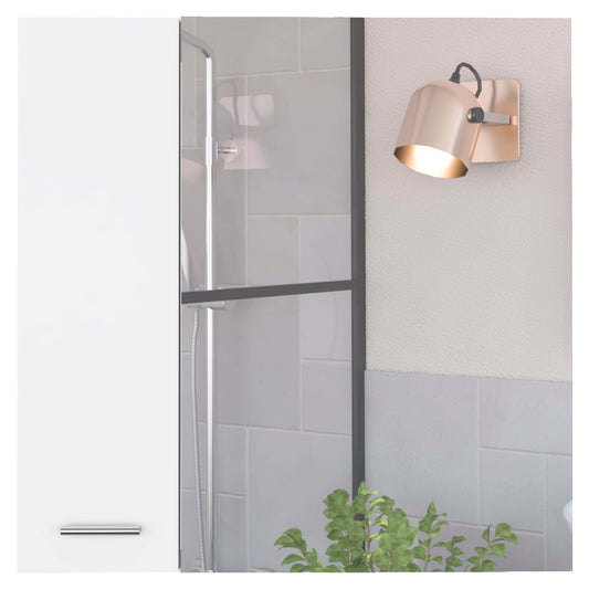 Kenya Medicine Cabinet, Mirror, Double Door, Four Interior Shelves