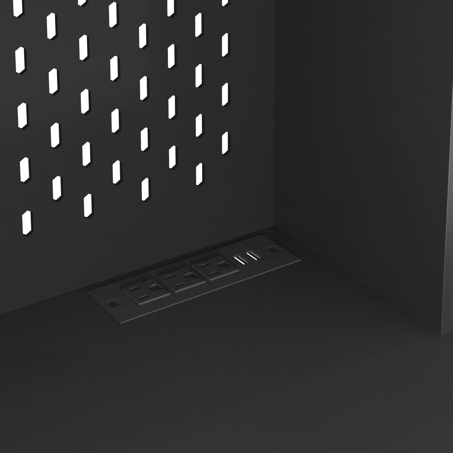 Elegant 74" Black Kitchen Pantry Cabinet with Versatile Storage Solutions, 6 Doors, 3 Shelves & 2 Drawers, Perfect for Kitchen, Laundry, or Craft Room