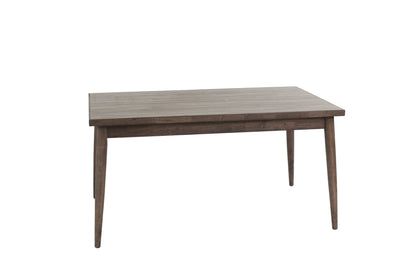 Solid Wood Rectangle Dining Table Dining Room Walnut Finish