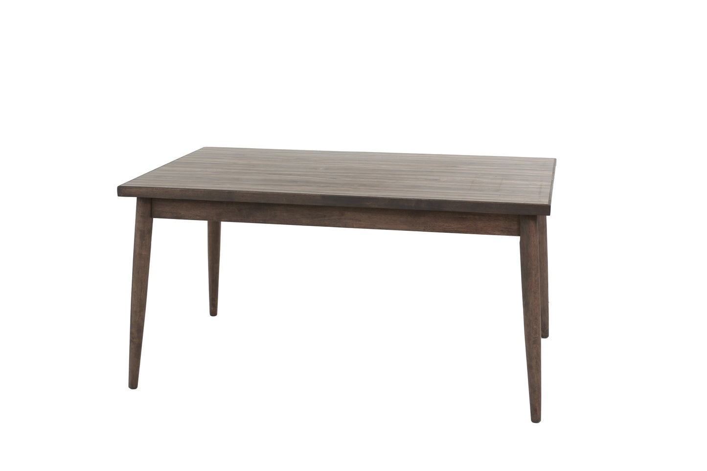Solid Wood Rectangle Dining Table Dining Room Walnut Finish