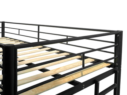 Space-Saving Twin Over Twin Bunk Bed for Kids