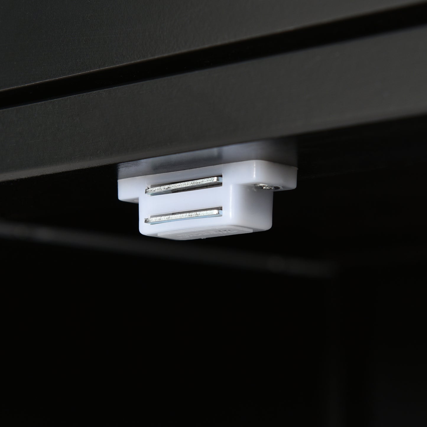 Versatile Kitchen Island Cart with Locking Wheels, Solid Wood Top, Ample Storage and Spice Rack (Black)