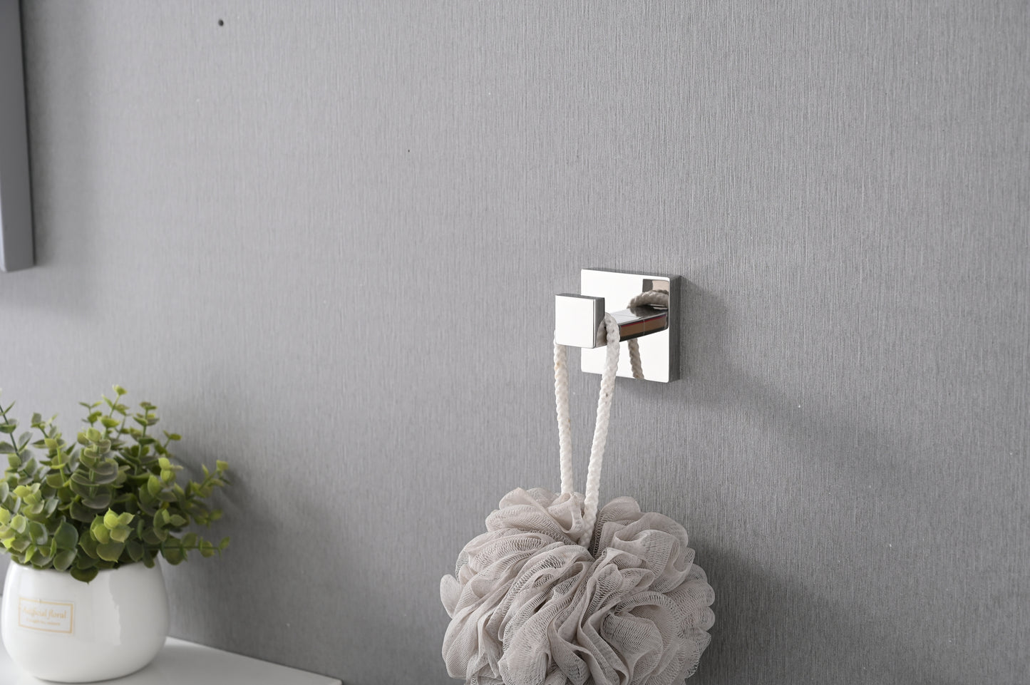 6 Pack Wall-Mounted Stainless Steel Bathroom Towel Hooks/Coat Hooks for Bathroom, Bedroom, Kitchen