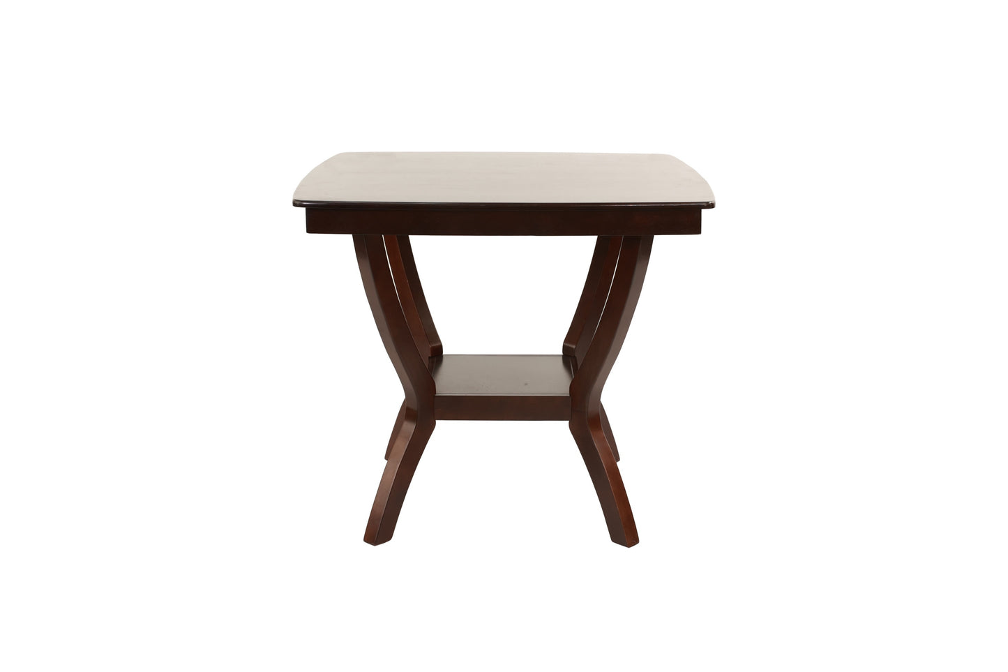 Counter Height Dining Table Rubberwood Espresso Finish