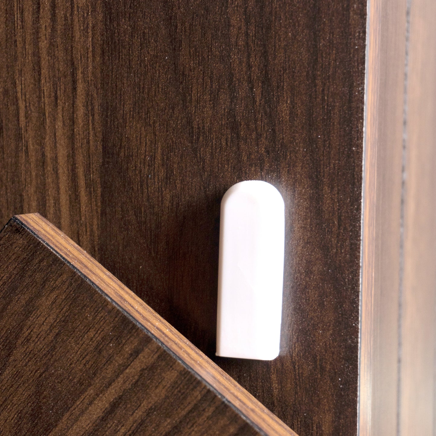 Walnut Brown Rolling Kitchen Island with Drop Leaf, Trash Can Storage, Spice & Towel Racks, and Adjustable Shelves