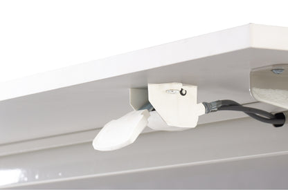 47" White Adjustable Standing Desk for Enhanced Productivity